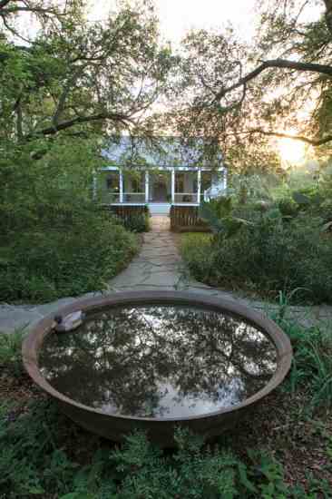 As visitors approach Maison Madeleine, they leave their cars behind and enter another world. The sounds of nature abound.